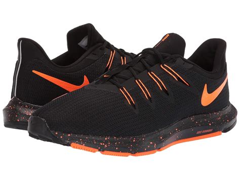 orange and black sneakers men's